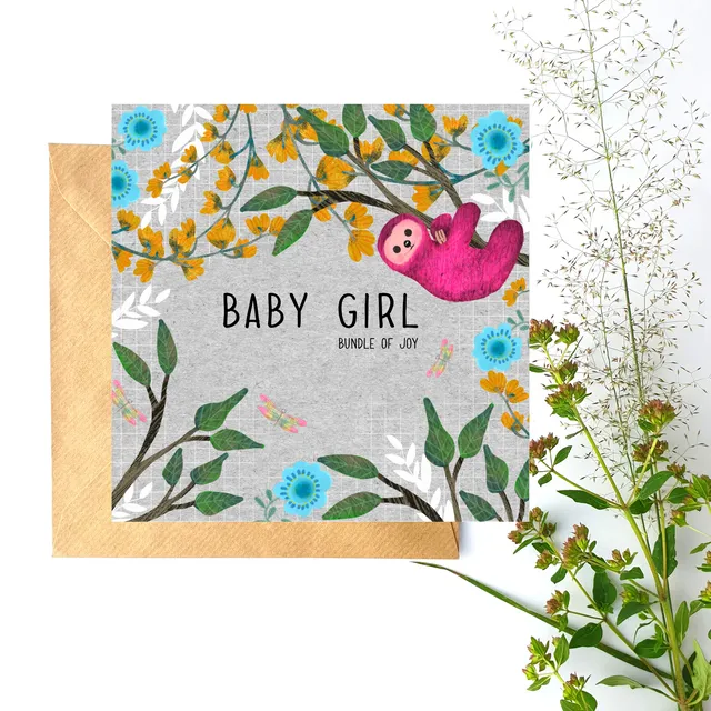 Baby Girl Bundle of Joy - Pack of Six cards