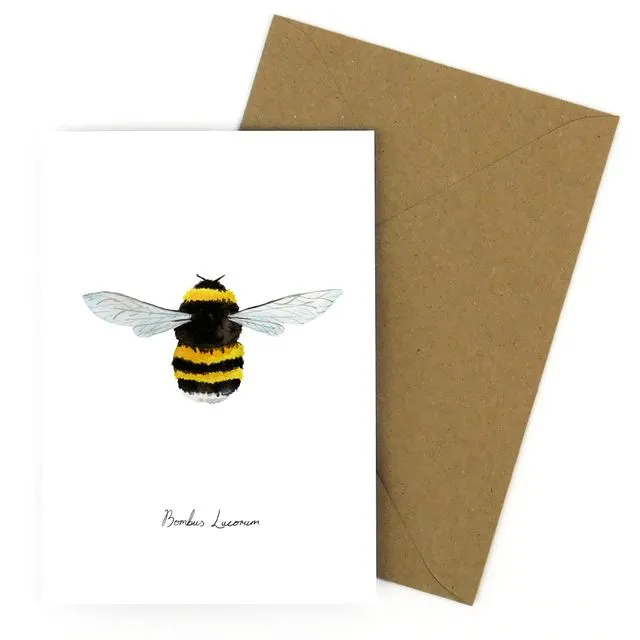 Bumblebee A6 Greetings Card