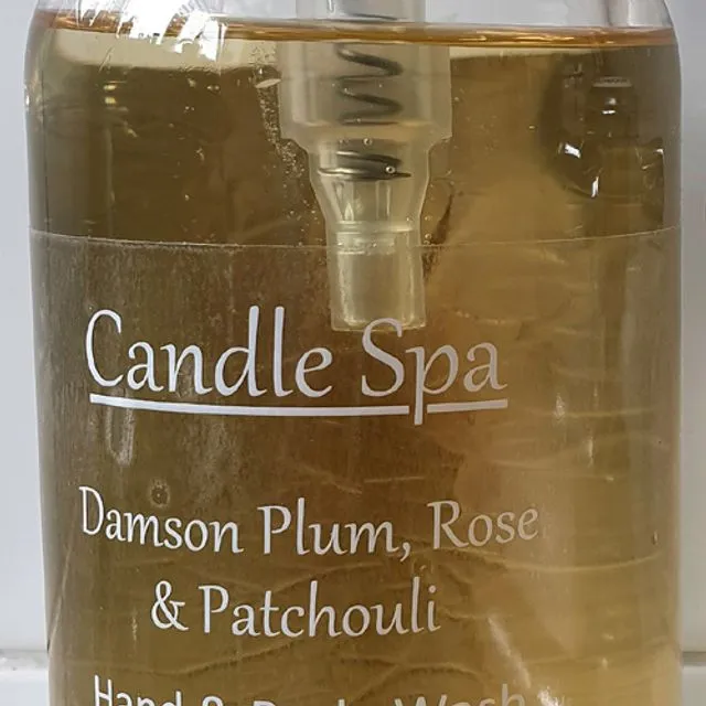 Damson Plum, Rose & Patchouli Hand & Body Wash 500ml