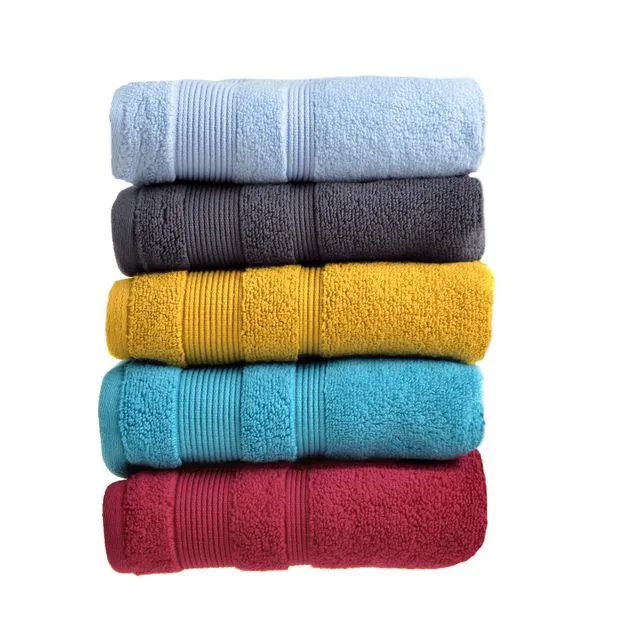 Zero Twist Egyptian Cotton Hand Towels 500gsm (Pack of 2)