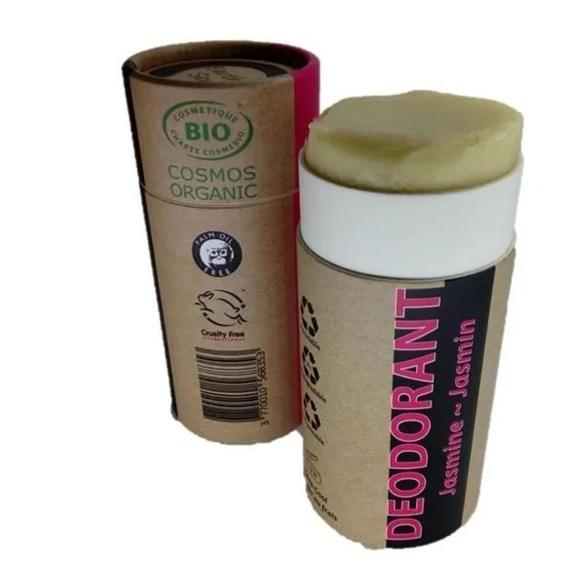Organic Natural Deodorant - Jasmine 100ml (Full carton - 12 pieces)