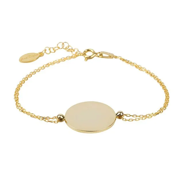 Emma bracelet - Gold vermeil