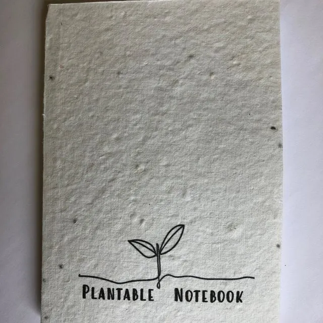 Plantable Notebook A6 Sprout Design