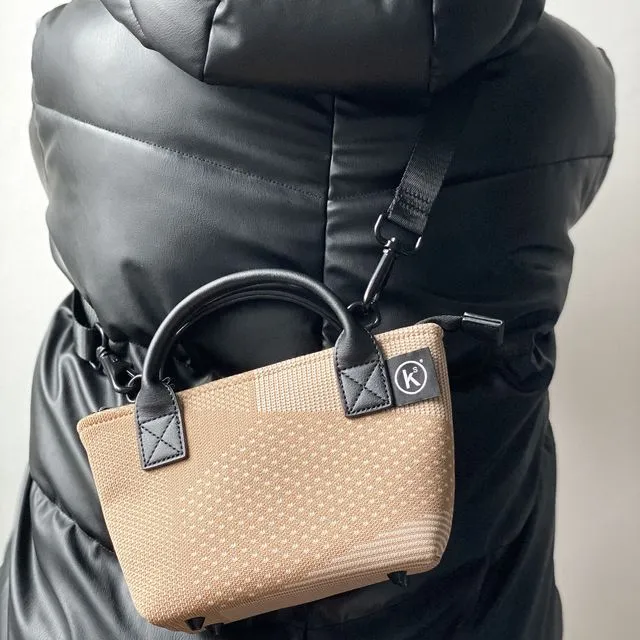 Parisian Gold Mini Handbag + Shoulder bag