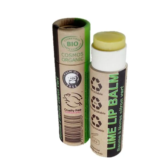 Organic Lime Lip Balm 15ml (Full carton - 24 pieces)