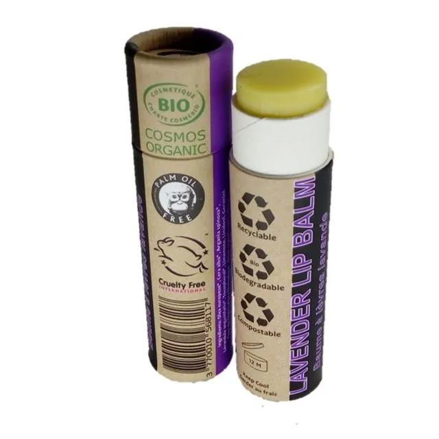 Organic Lavender Lip Balm 15ml (Full carton - 24 pieces)