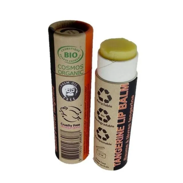 Organic Tangerine Lip Balm 15ml (Full carton - 24 pieces)