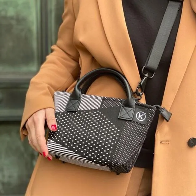 Berliner Black Mini Handbag + Shoulder bag