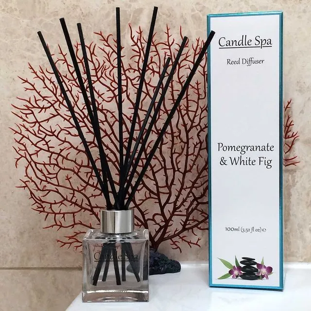 Pomegranate & White Fig 100ml Reed Diffuser