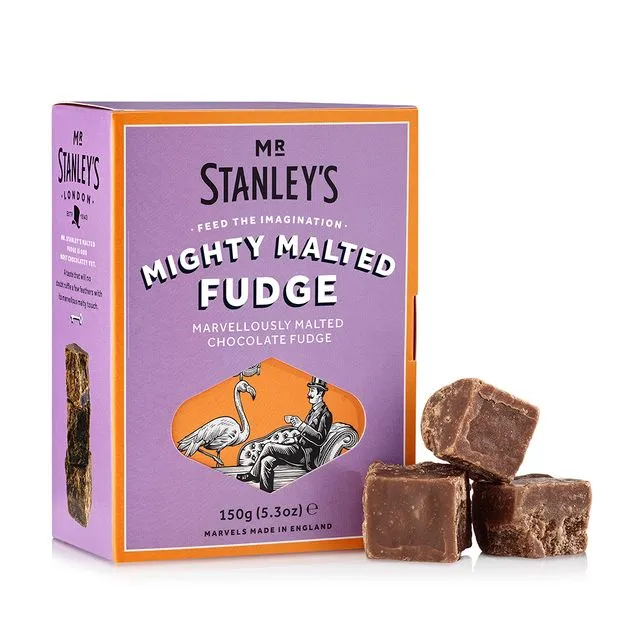 Mighty Malted Fudge