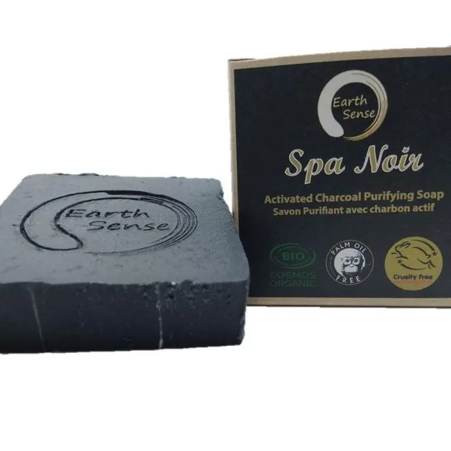 Spa Noir - Solid Soap with activated charcoal - 100g