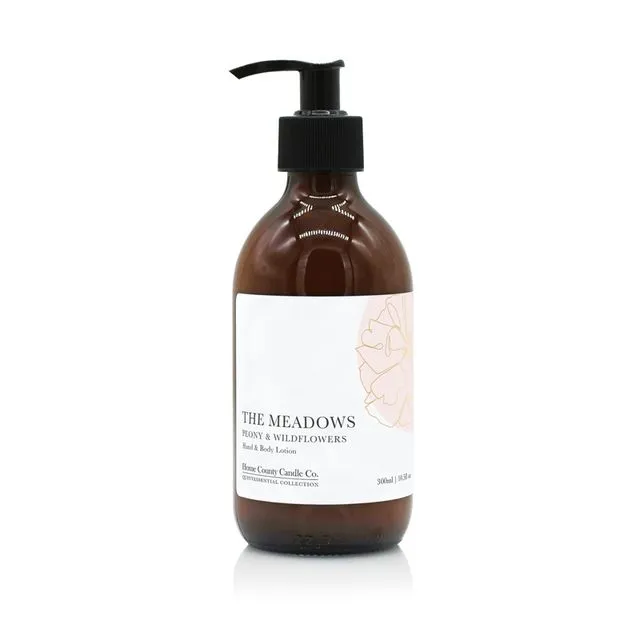 The Meadows - Peony and Wildflowers Hand and Body Lotion - 300ml