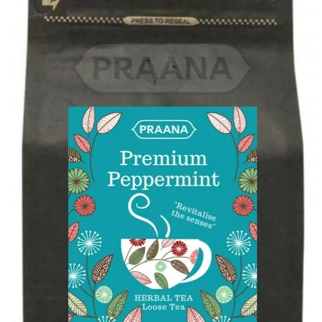 Peppermint Herbal Tea - Retail Pack 100g ( Pack of 6)
