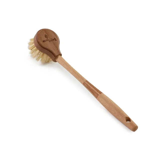 Wooden Dish Brush - Longer handle
