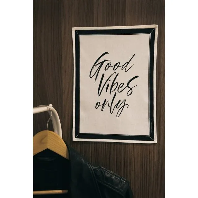 Good Vibes only Wall hanging, Tapestry, Fabric print