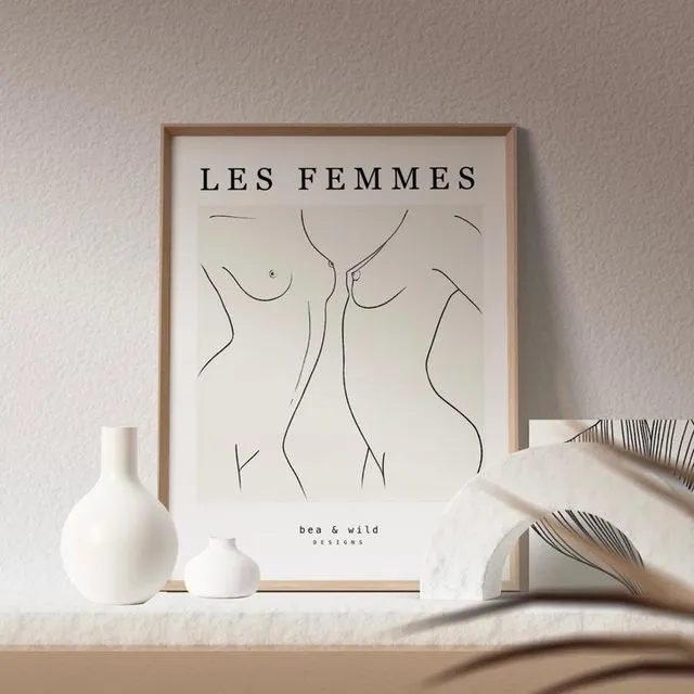 ‘Les Femmes’ - Giclée art print