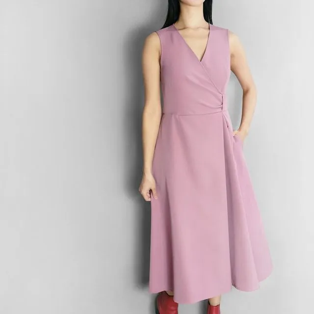 Ravello Midi Dress Pink
