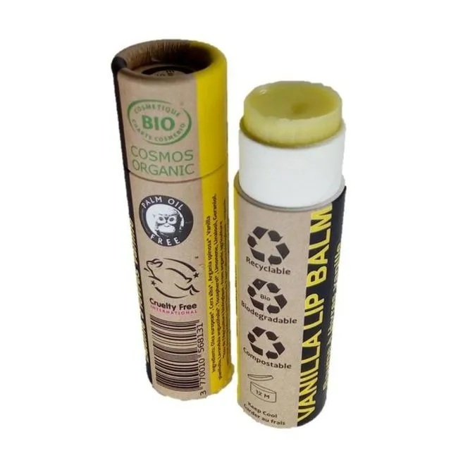 Organic Vanilla Lip Balm 15ml (Full carton - 24 pieces)