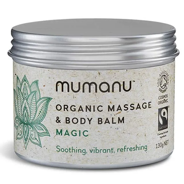 Organic Massage Oil & Body Balm - Magic - With Fairtrade Ingredients