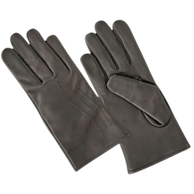 Men’s Sheepskin Brown Leather Gloves - Export quality with 60-day return policy