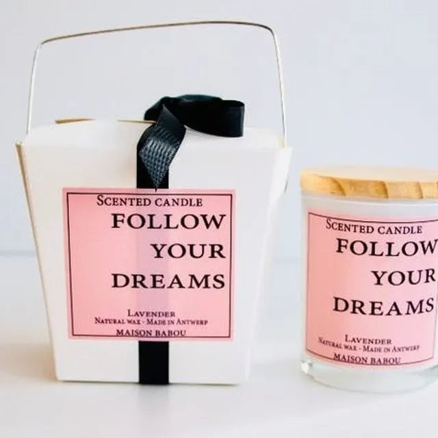 Scented Candle Follow Your Dreams - 300g