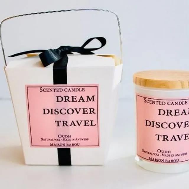 Scented Candle Dream Discover Travel - 300g