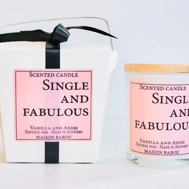 Scented Candle Single And Fabulous - 300g