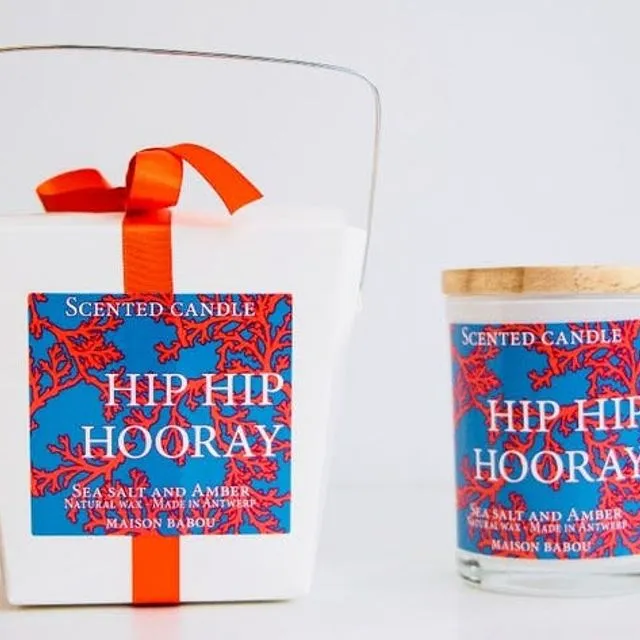 Scented Candle Hip Hip Hooray - 300g
