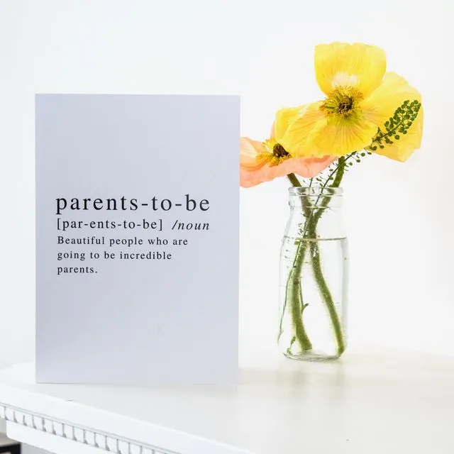 Parents-to-be Card