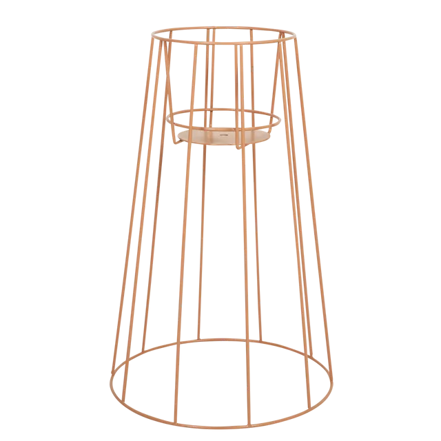 Cibele Plant Stand: Dusty Peach - Large