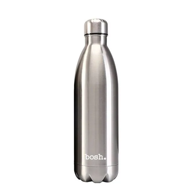 Metallic Silver Big Bosh Bottle