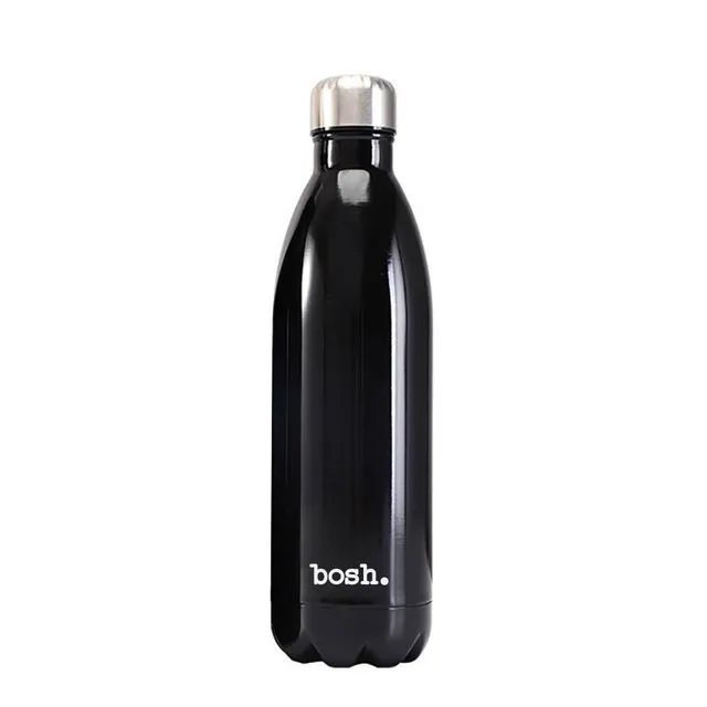 Glossy Black Big Bosh Bottle