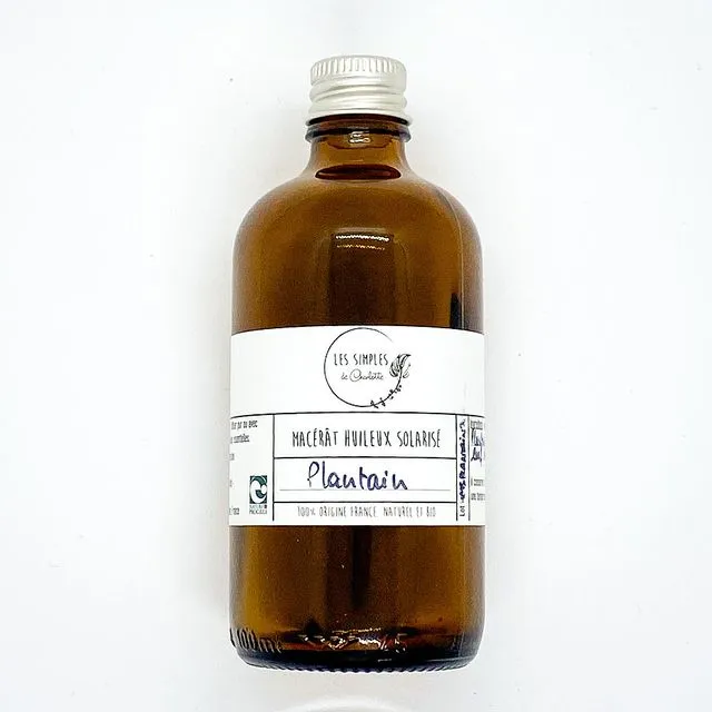 Solar infused oil - plantain 100ml