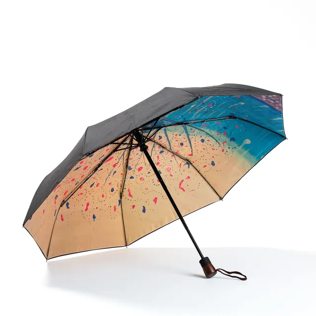 GOLDEN TREE - Compact Umbrella, Gift Box Included