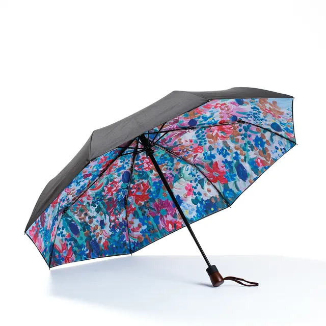 FLOWERS - Compact Umbrella, Gift Box Included