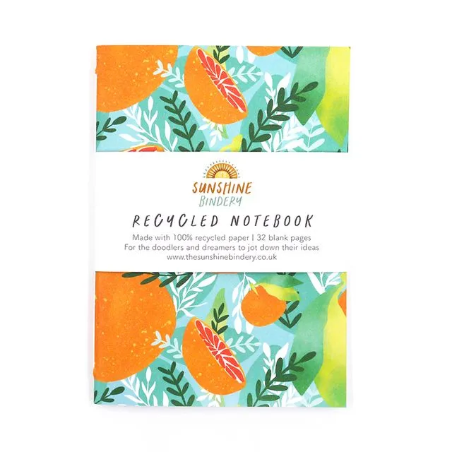 Tropicana A6 Recycled Notebook