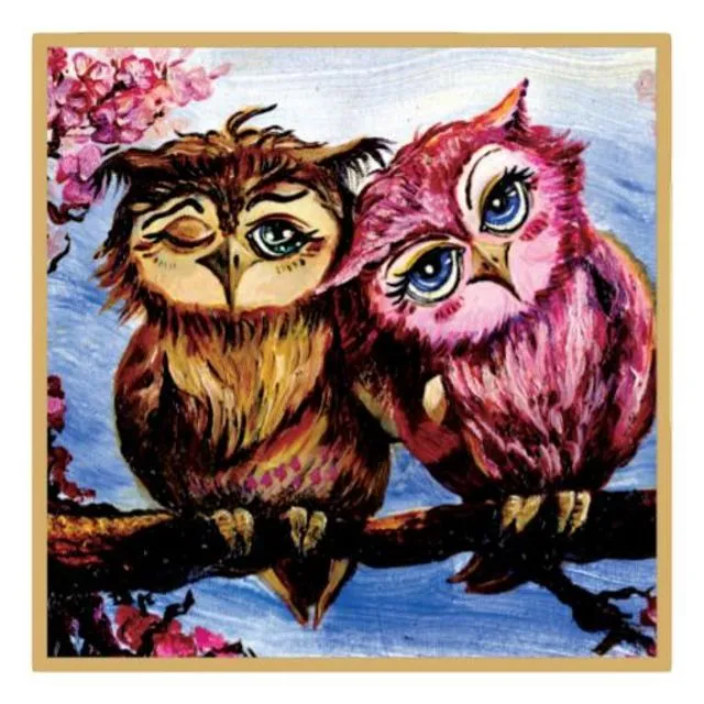 WITH LOVE OWL CARD