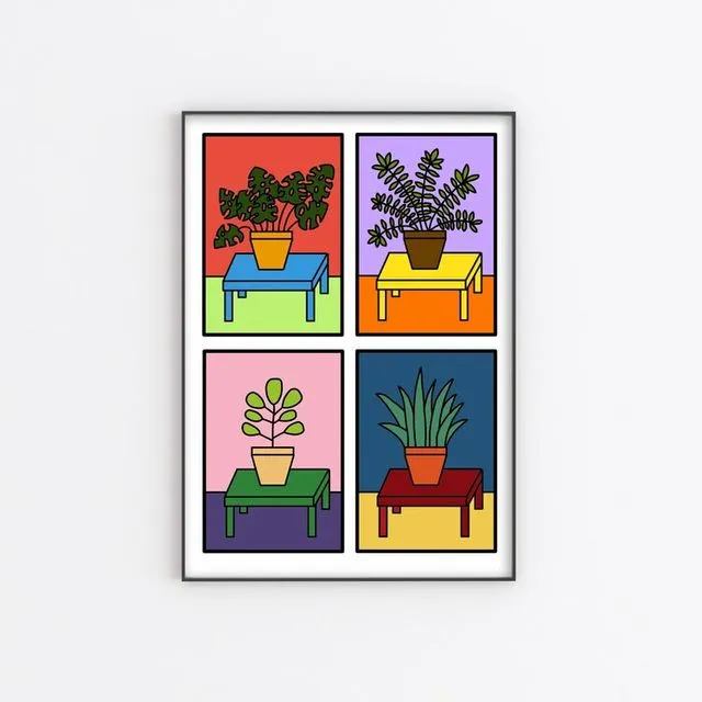 A3 Plant print - Pack of 3