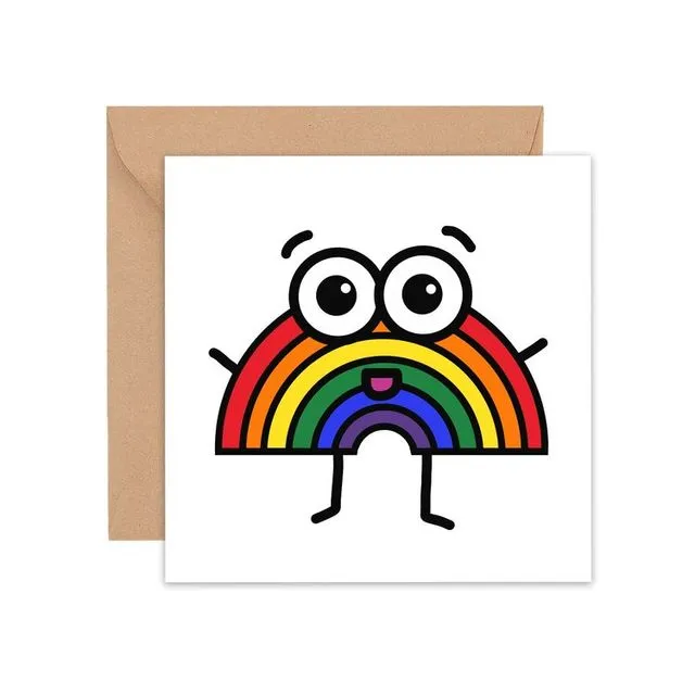 Rainbow card - Pack of 10