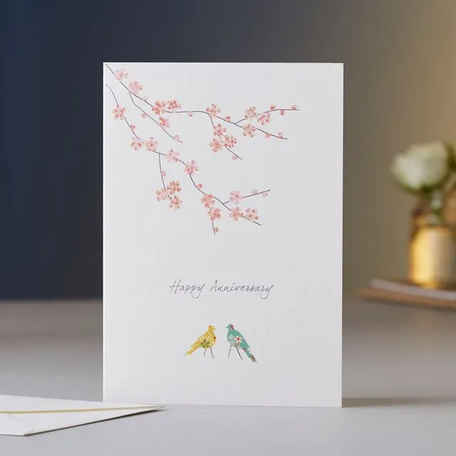 Blossom Annivesary Card