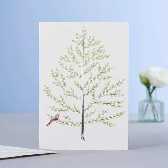 Beech Tree Blank Card