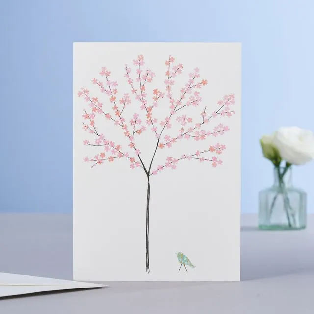 Blossom Tree Blank Card