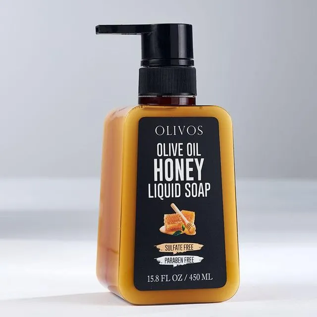 Honey Liquid Soap 450ml