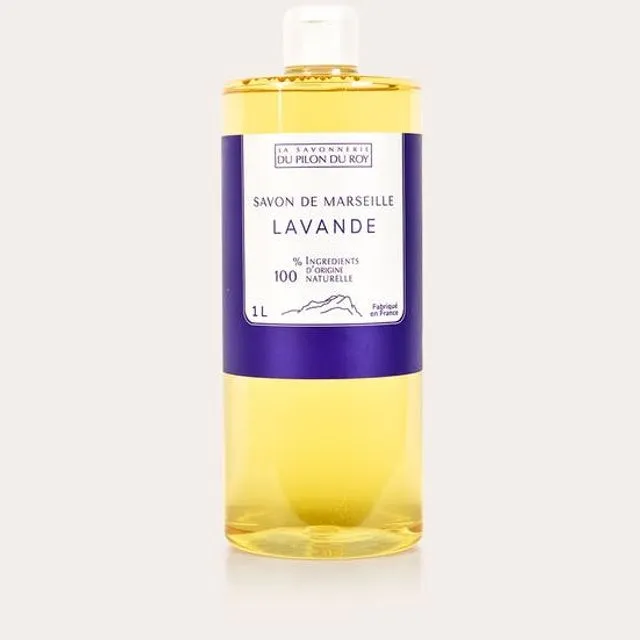 Lavender Liquid Marseille Soap 1L (Pack of 6)