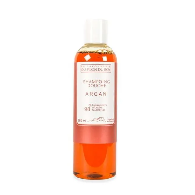 2-in-1 Organic Argan Oil Shampoo & Body Wash 250ml (Pack of 6)