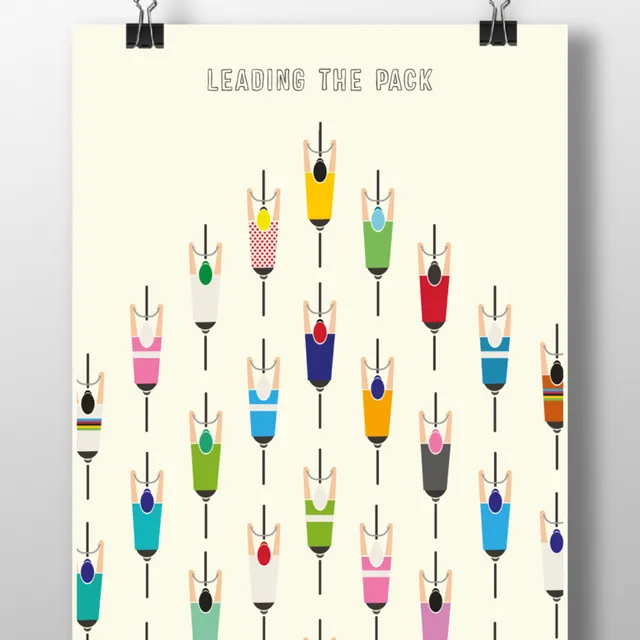 Leading the Pack Print
