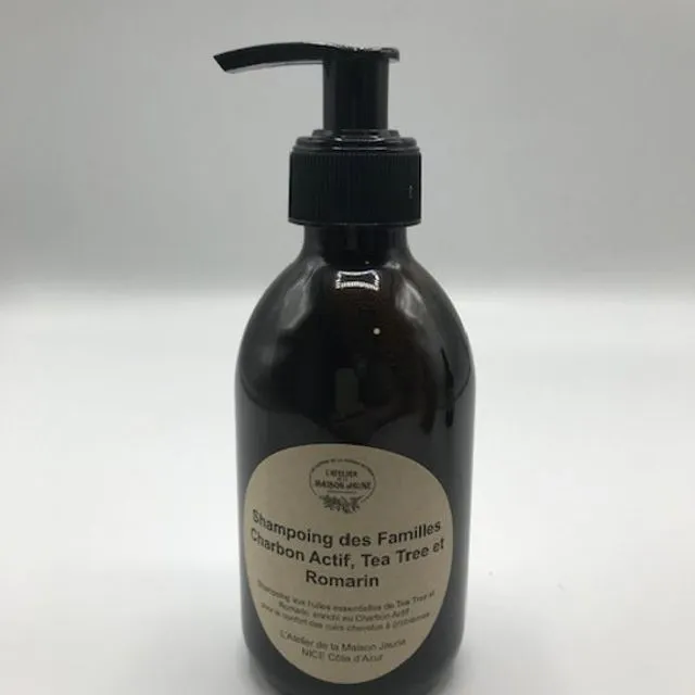 Scalp gel shampoo with HE fragrance Tea Tree and Rosemary 250ml
