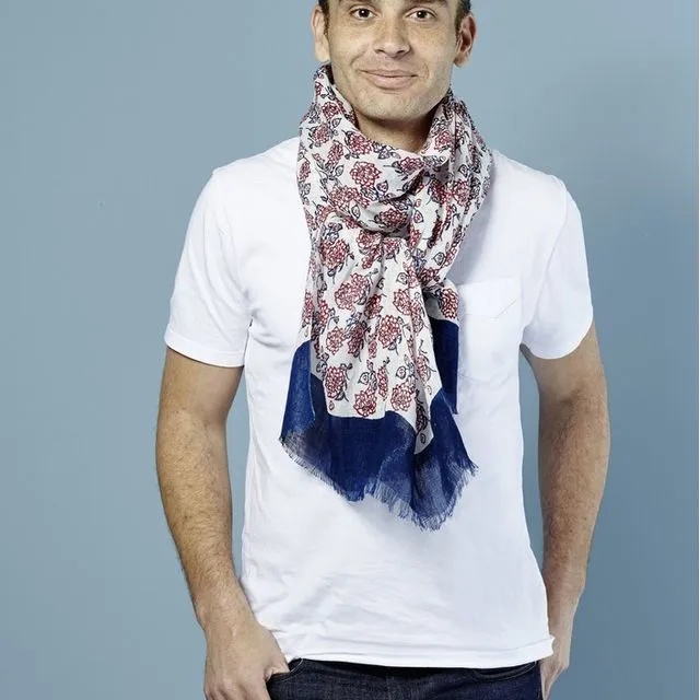 Pampelonne linen scarf