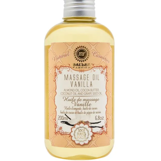 Massage Oil Vanilla 200ml