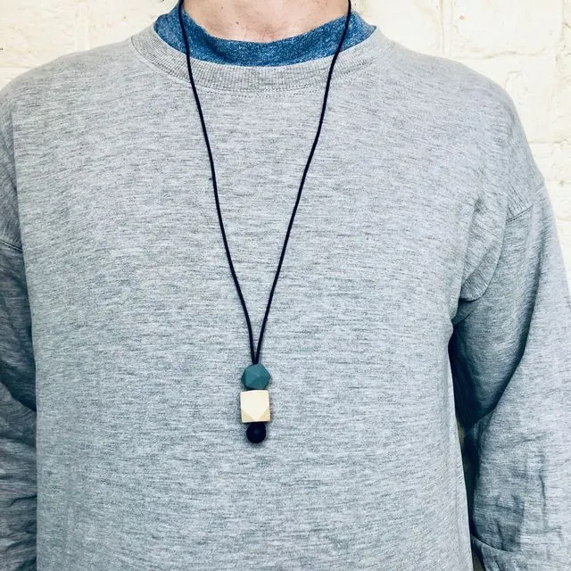 Teething Pendant for Dads (style A)